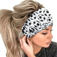 thumbnail image 1 of Diadema elástica con estampado de bolas para mujer, 1 bandana para el pelo, pañuelo para la cabeza para mujer, 1 of 3