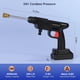thumbnail image 5 of Hidrolavadora Topteng Power Blaster Plus inalámbrica, portátil, eléctrica, con pistola rociadora de agua a alta presión y manguera, ideal para balcones, ventanas, paredes exteriores, pisos, cercas y j, 5 of 5