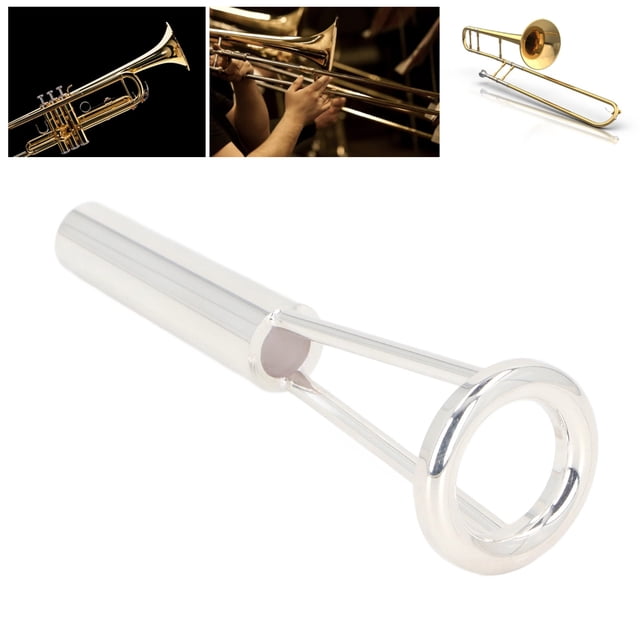 Agrenador de la embouchura, Agrenador de Resistencia a la Boca, Acabado de Plateado de Placa Múltiple Resistencia a la Oxidación para Trombón de Trombón de Trombón