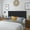 Charcoal grey, variant on Upholstered Queen Bed Headboard, Beige, Contemporary Bedroom Style, Assembly Included For Bedroom, Required