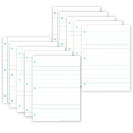 UPC: 0703185970006 | Ashley Productions Smart Poly PosterMat Pals Space Savers  13  x 9-1/2   White Notebook Paper  Pack of 10
