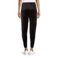 thumbnail image 3 of Time and Tru Women's Velour Jogger Pants, 3 of 5