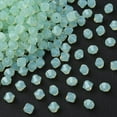 thumbnail image 4 of 24pcs Preciosa® Beads Czech Bicone(451 69 302 Rondelle) 51000 Chrysolite Opal 6mm Hole: 1mm, 4 of 6