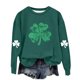 thumbnail image 5 of Vestido de Manga Larga de una Línea para las Mujeres Imprimir el Día de San Patricio Sudadera con Capucha Forrada de Lana para la Calidez de los Niños Casual Manga Larga Suelta, 5 of 5
