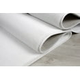 thumbnail image 5 of Ladole Rugs Beautiful Soft Turkish White Contemporary Spriral Area Rug Carpet, 8x11, 5 of 6