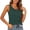 Green, variant on Kukoosong Women's Round Neck Sleeveless Tank Tops, Basic Wide Strap Loose Fit Camisole Tops, Soft Stretchy Lightweight Casual Vest Shirts for Summer