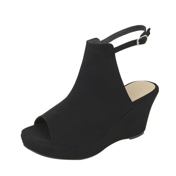 Sandalia Dama Negro Mundo Terra 016607