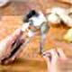 thumbnail image 5 of 1pc Rotary Slicer Silver Home Supplies Gadget Cake Practical Stainless Steel Kitchen Hand Tool, 5 of 5