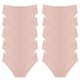 thumbnail image 1 of TrowBridge-Conjunto de bragas sin costuras para mujer, ropa interior femenina acogedora, bragas de satén de seda suave, lencería transpirable, calzoncillos deportivos, 10 piezas, 1 of 4