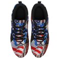 thumbnail image 2 of Bully American Flag Running Shoes Sneakers Mesh Black Size 13, 2 of 5
