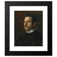 thumbnail image 2 of Thomas Eakins 12x14 Black Modern Framed Museum Art Print Titled - Portrait of Francesco Romano (1904), 2 of 5