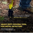 thumbnail image 6 of CKG Metal Detecting Shovel, Heavy Duty Double Serrated Edge Digger - Metal Detecting Digging Tool with Sheath - Digging Knife for Gardening Trowel Hunting Camping, 6 of 6