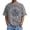 Grey, variant on Men’s Oversized Graphic T-Shirt, Acid Wash Vintage Streetwear Tee, Short Sleeve Drop Shoulder Casual Top