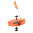thumbnail image 2 of YAHHU Portable Ice Fishing Tip‑Up Platform with Stainless Steel Spindle, Anti‑Freeze PT Nylon, EVA Float, Bright Orange‑Red Flag – Ideal Winter Fishing Accessory, 2 of 7