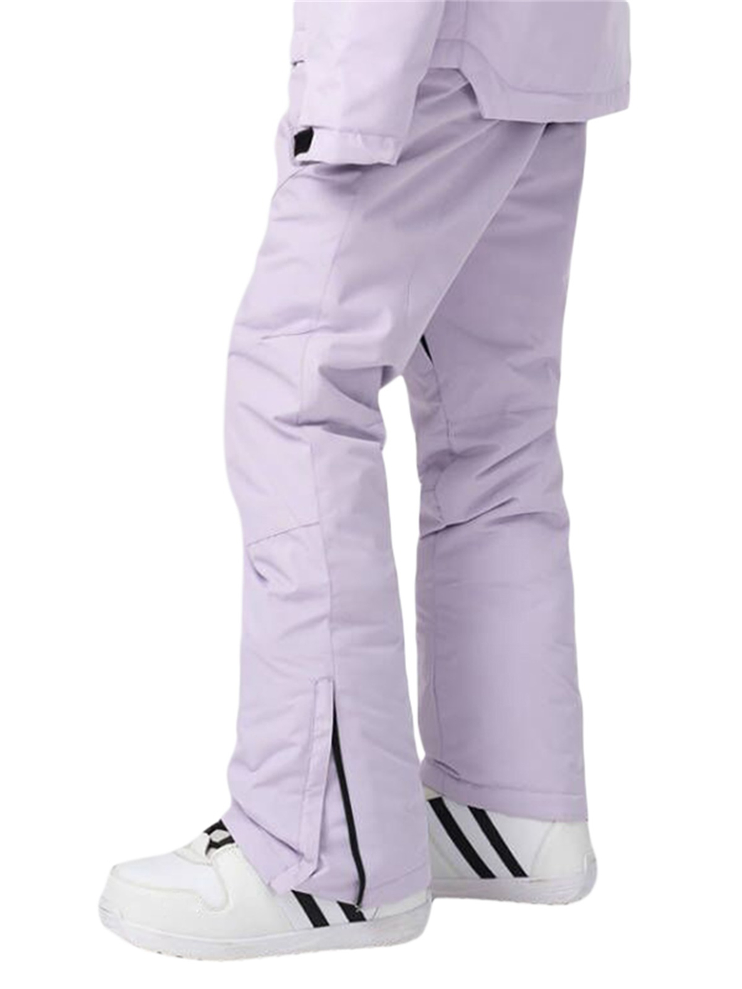 xkwyshop Insulated Snow Bibs Waterproof Winter Ski Pants Snowboarding  Overalls for Mens Womens Kids Purple Kid 