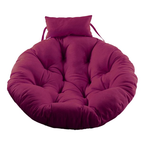 Cojín de asiento de cesta colgante para columpio, hamaca, silla de huevo, cojín de columpio al aire libre para jardín, balcón, mecedora Fivean unisex
