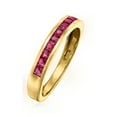thumbnail image 3 of Ross-Simons 0.70 ct. t.w. Ruby Ring in 14kt Yellow Gold, Women's, Adult, 3 of 5