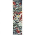 thumbnail image 2 of Oriental Weavers Evolution Area Rug 8036C Contemporary Blue Shaded Faded 2' 6" x 12' Rectangle, 2 of 2