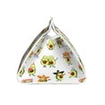 thumbnail image 3 of Lsque Kawaii Mexican Avocado Printed Long Tissue Box Cover Holder, Facial Paper Organizer Dispenser,Triangle with Bottom Belt, PVC Leather Decorative Organizer, 3 of 9
