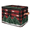 Multicolor 1, variant on ADECORIVY Christmas Trees Stars Storage Bin with Lid Fabric Buffalo Plaid Foldable Storage Baskets Boxes for Clothes Shelves Closet Organizer Containers with Leather Handles for Wardrobe