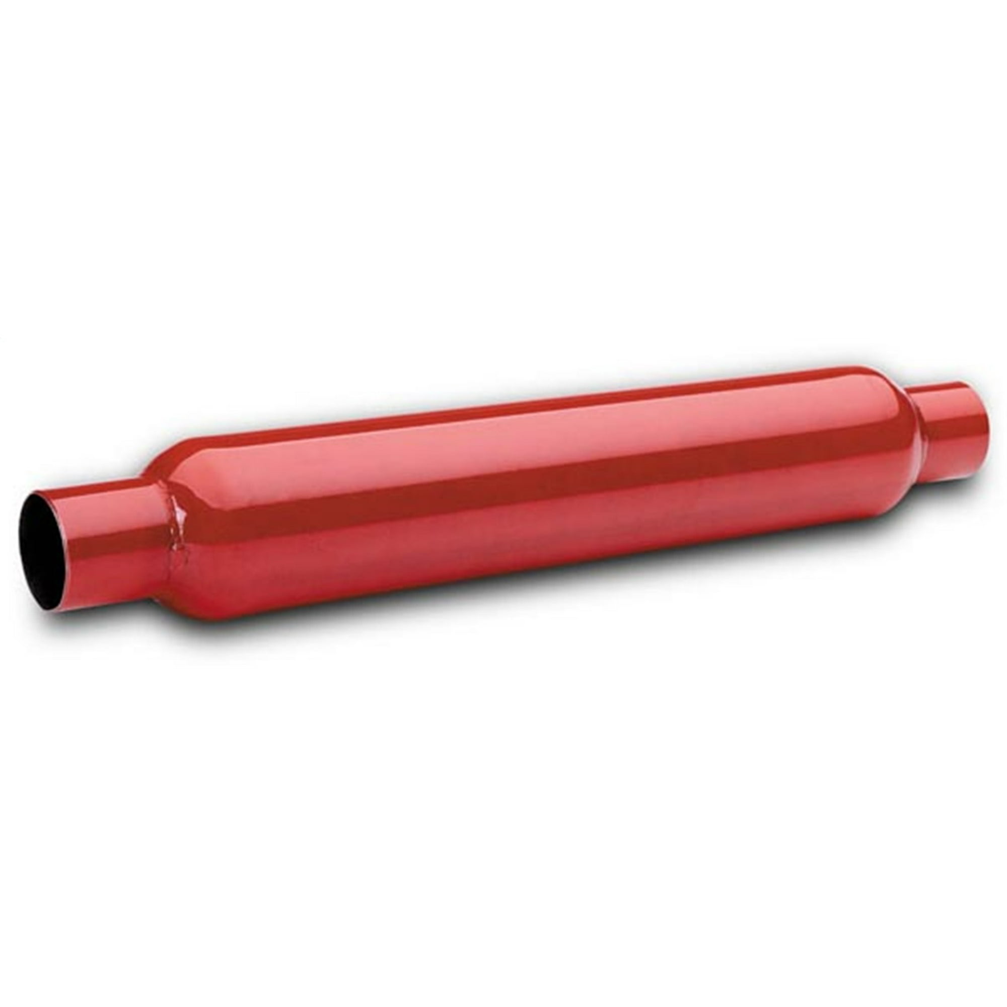 Красная выхлопная труба. ГЛАССПАК выхлоп. Flowtech. Muffler
