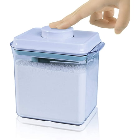 iChewie - BopTop (1pc - 1700ml Baby Formula) Airtight Food Storage Container – Mechanical Silicone Seal Canister - BPA-Free - 1.79Qt