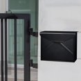 thumbnail image 4 of Locking Mailboxes Wall Mounted Horizontal Box Large Capacity Black, 4 of 8