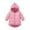 Z1-Pink, variant on Girls Lightweight Long Hooded Down Jacket Packable Winter Warm Coat Outerwear,Pink,8-9 Years