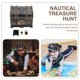 thumbnail image 3 of Cofre del tesoro decorativo Caja pirata multifunción Cofre pirata vintage, 3 of 7