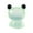 Green, variant on FEOLGEHLY Glowing Resin Frog Ornament 12Pcs Mini Glow in Dark Frog Figurines for Aquarium Fish Tank Decor Moss Landscape Fairy Garden Micro Landscape Blue 1.2x1.4cm Safe for Fish