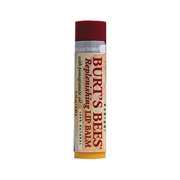 5 Pack Burts Bees Pomegranate Lip Balm Tube .15oz Each