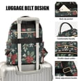 thumbnail image 3 of FORMRS Mini Backpack Purse for Women Travel Daypack Casual Shoulder Bag, Green Christmas, 3 of 7