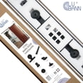 thumbnail image 3 of Lubann Classic Basic Top Mount Wood Sliding Track Kit Barn Door Hardware, 3 of 5