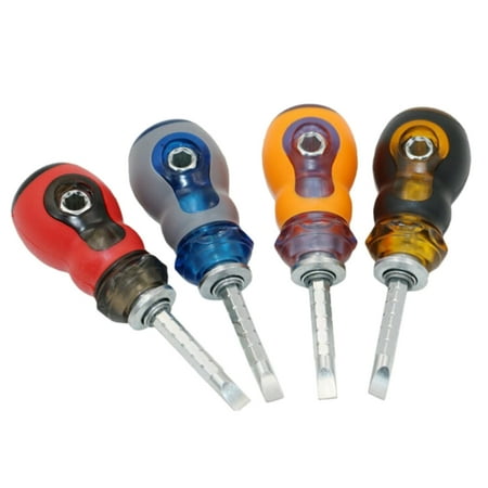 

ZUARFY 2pcs Slotted Phillips Slot Type Screwdriver Telescopic Small Cross Combination