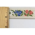 thumbnail image 2 of 1" Jacquard Woven Floral Ribbon Trim - 10 Yards - Many Colors!, 2 of 2