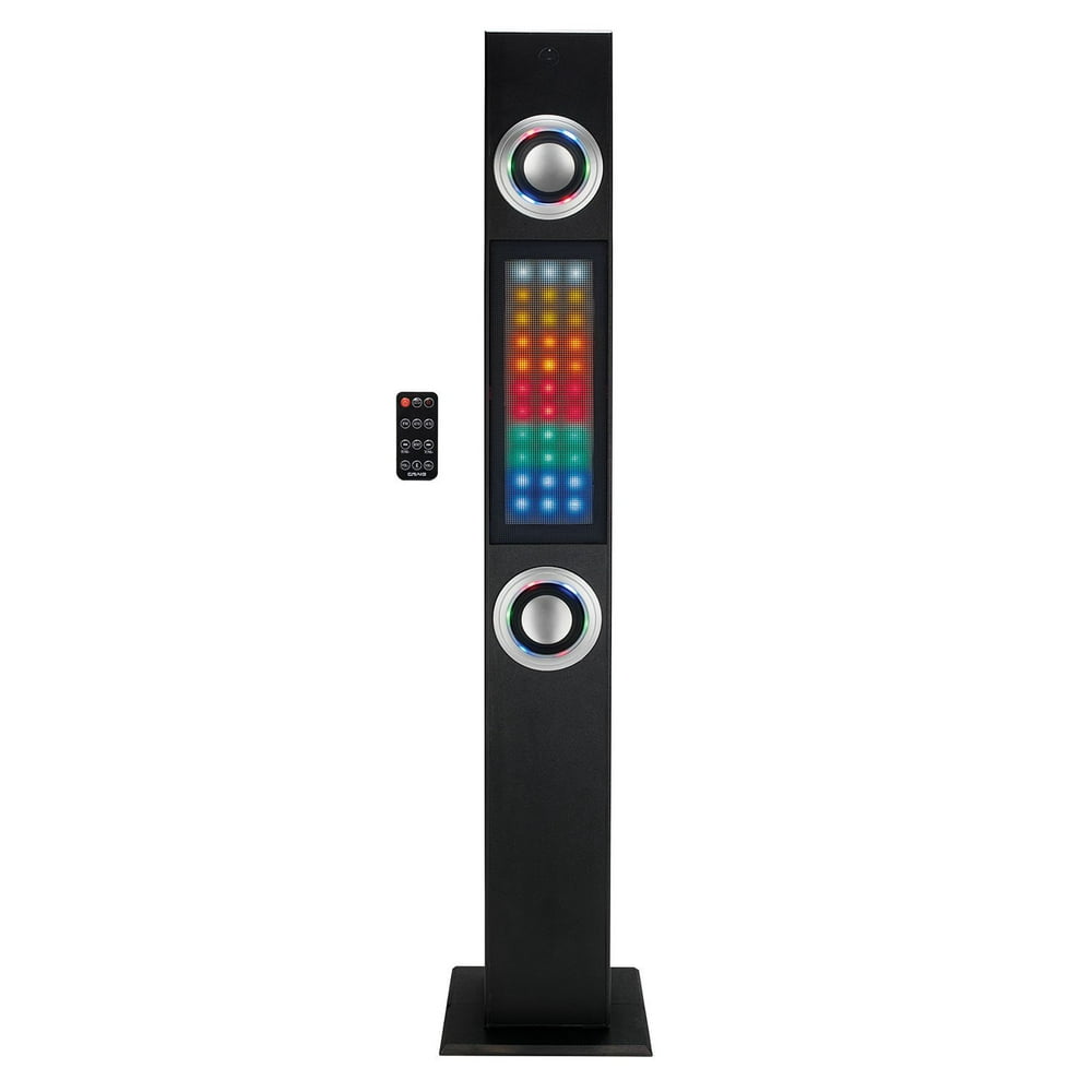 Craig Bluetooth Tower Speaker System with ColorChanging Lights