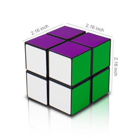 Double Muddle Puzzle Magic 3D Cube & Star Colourful Fidget Kids Cube Fun Toy 