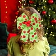 thumbnail image 5 of PALIFEUR Christmas Bows Decorations, 12 Pcs Red Green Christmas Tree Bows, Xmas Wreath Bow for Christmas Party Decoration, (7.87 x 5.9 Inch), 5 of 6