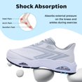 thumbnail image 6 of HI HATIDE Wide Toe Box Walking Shoes for Men with Arch Support Orthotic Sneakers for Plantar Fasciitis Athletic Cushioning Men's Running Shoes for Foot Pain Relief, US Size 8-13, 6 of 10