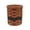 Green, variant on Amish Utensil Holder Storage Crock Woven Wicker Basket With Solid Oak Bottom (Green)