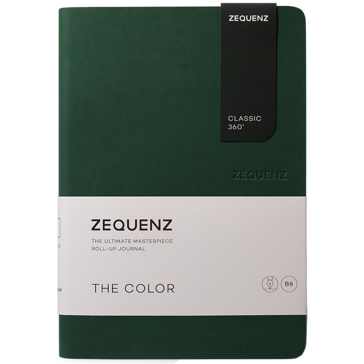 BL★60冊 Zequenz Classic 360 Signature Lite B6 Notebook, Ruled, Red