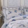 Rose Blossom Blue Standard Sham