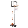 thumbnail image 1 of VEVOR Basketball Hoop, 5-7 ft Adjustable Height Portable Backboard System, 32 inch Basketball Hoop & Goal, 1 of 9