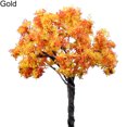 thumbnail image 2 of Flmtop Plant Miniature Mini Different Shape Plastic Metal Dollhouse Tree Miniature for Home, 2 of 9