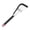 Black, variant on Stainless Steel Silicone Kitchen Spatula - Heat Resistant Slotted Turner for Cooking, Flipping, and Serving - Non-Stick Cookware Safe Scraping Tool - Flexible Slotted Turner for Griddle, Oven