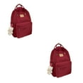 thumbnail image 3 of relayinert Fabric Shoulder Bag Reliable Partner For Everyday Adventures Multi-functional wine red 32*12*42cm 2Set, 3 of 6