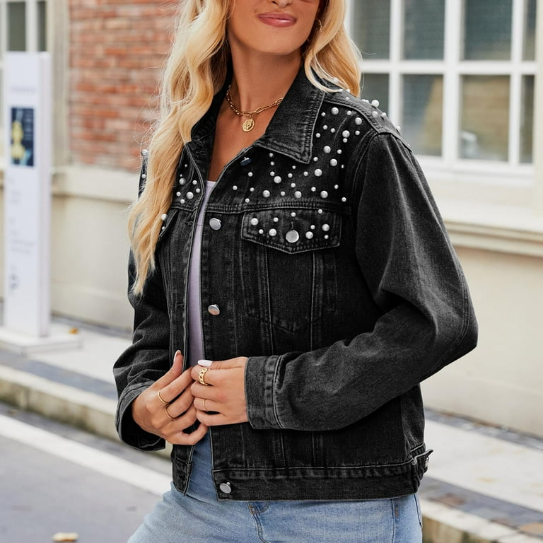 ジャケット・アウター Her lip to Everyday Denim Jacket ♡ herlipto Everyday Denim Jacket♡