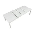 thumbnail image 6 of Dover 60-78-96" Rectangle Expanding Dining Table Set Armchairs Server White Wood, 6 of 9