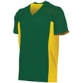thumbnail image 4 of Augusta Youth Reversible Flag Football Jersey 265 Dark Green/Gold Xs, 4 of 7