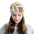 thumbnail image 2 of Xecao Animal Cartoon Style Print Beanie Knitted Hat for Men Women, Winter Fashion Knit Cuffed Caps Unisex, 2 of 7